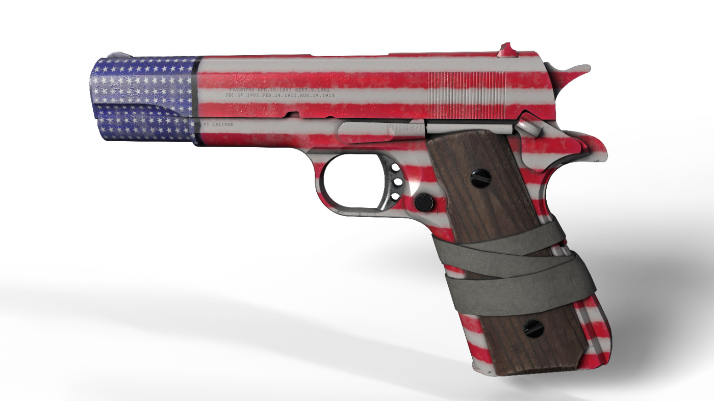 An example of a customizable weapon in The Bornless.