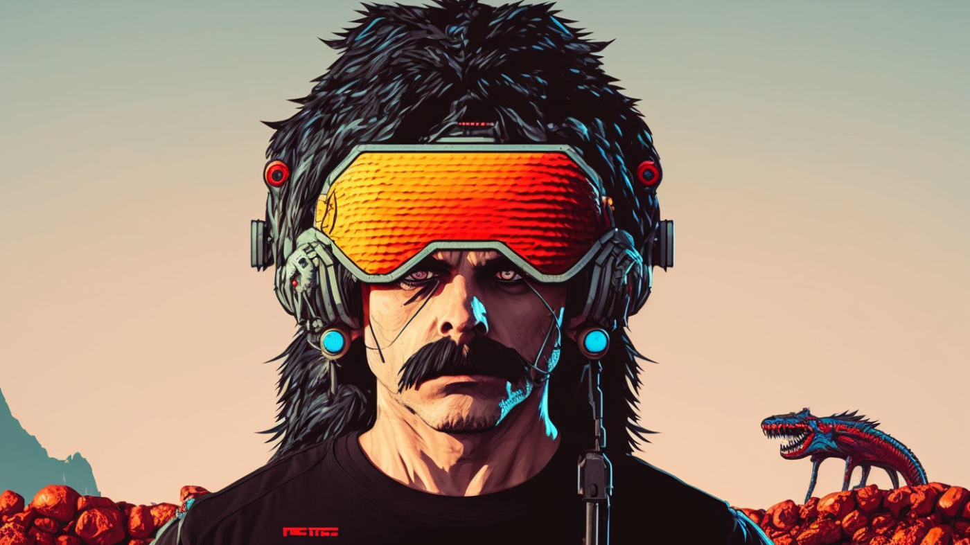 YouTube streamer Dr Disrespect