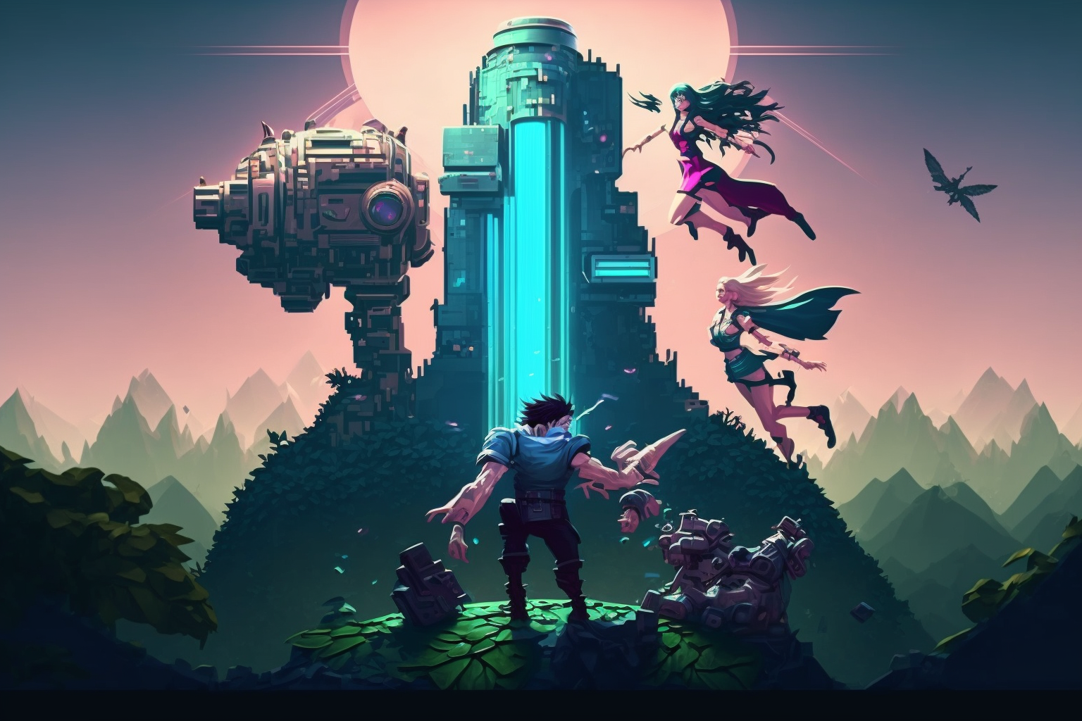 AI-generated image, based on League of Legions screenshot.