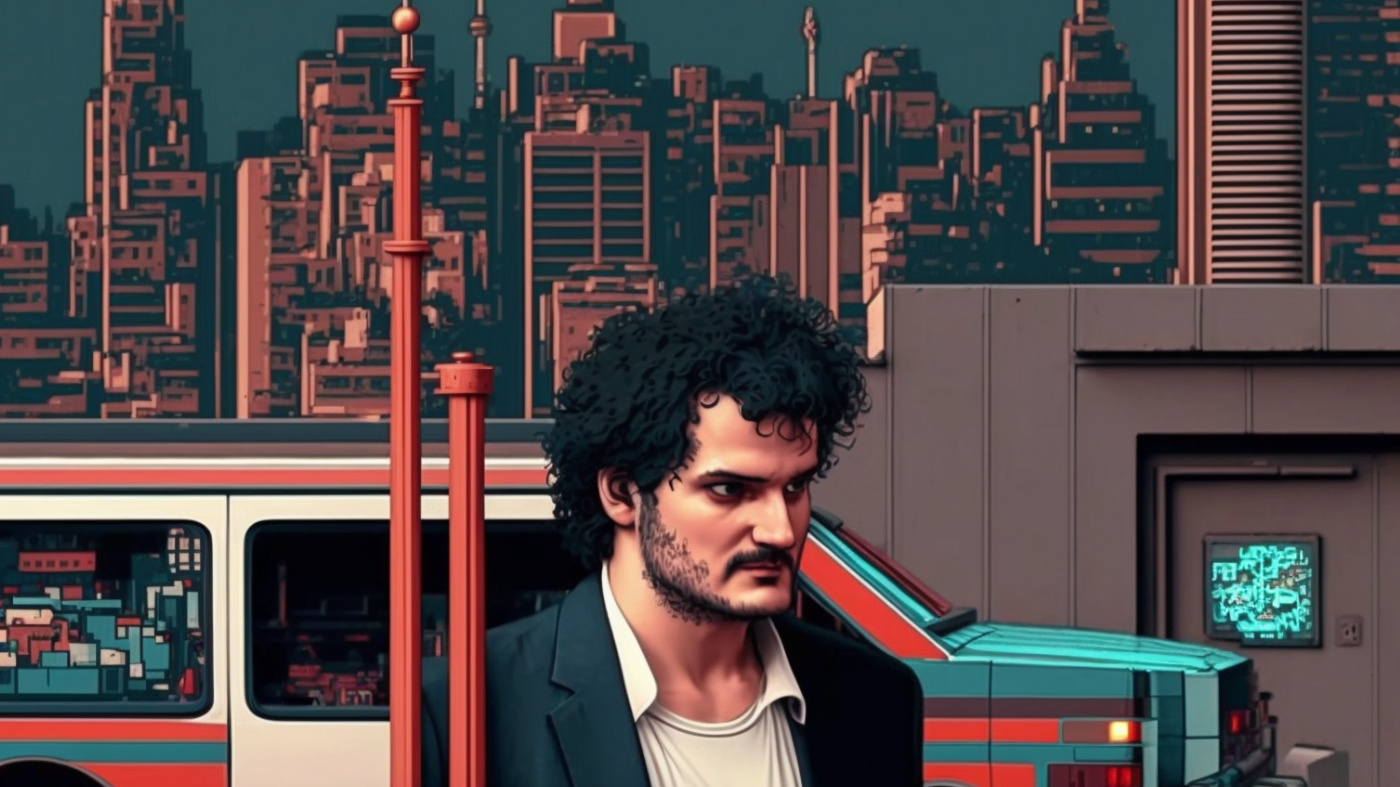 Sam Bankman-Fried - Mid Journey portrait.