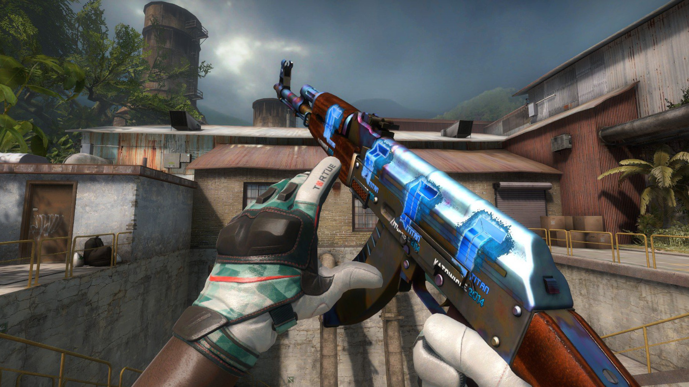 A CS:GO gun skin has sold for $400,000.