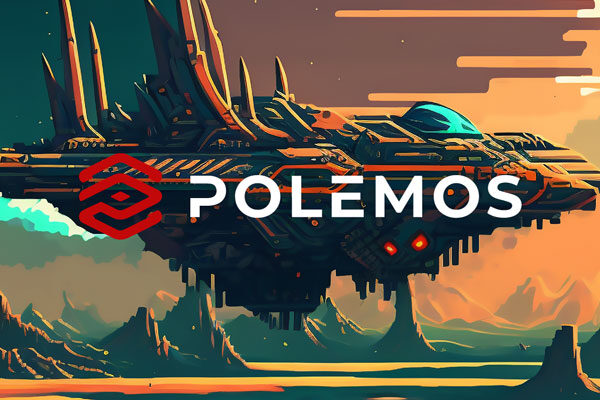 a video game poster of a spaceship