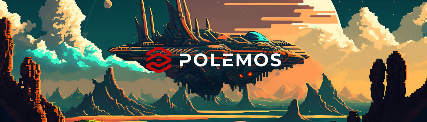 a video game poster of a spaceship
